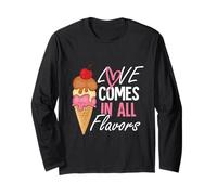 Love comes in all flovors Long Sleeve T-Shirt