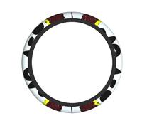 Love Confessions Car Steering Wheel Cover, Non-Slip, Odorless,& Universal Standard Size 15 Inches (About 38 Cm), Unisex.