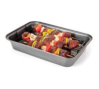 Love Cooking Chef Tony Shish Kabob Pan, Multi-Colour