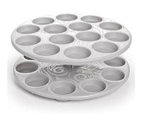 Love Cooking David Tutera 2 Tier 24 Cupcake Insert, Carbon, Multi-Colour, 34 x 31.5 x 18.5 cm