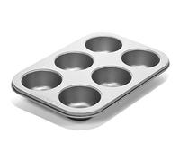 Love Cooking David Tutera 6 Cup Muffin Pan, Carbon, Multi-Colour, 19 x 6 x 27 cm