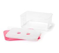 Love Cooking David Tutera Picnic Set with Bright Lid, Multi-Colour, 3-Piece