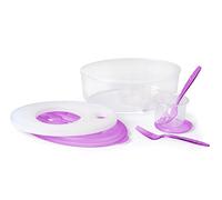 Love Cooking David Tutera Salad Set with Bright Lid and Cool Pack, Multi-Colour, 7-Piece