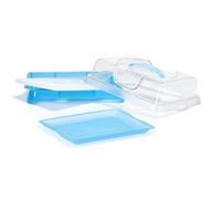 Love Cooking David Tutera Small Food Server Blue, Multi-Colour, 47 x 31.1 x 23.5 cm