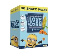 LOVE CORN Crunchy Corn: Minions Limited Edition Sea Salt (30 x 20g)