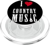 Love Country Music Guitar Song Band Concert PopSockets PopGrip for MagSafe