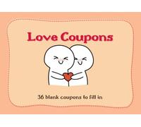 Love Coupons: Blank Coupon Book for Couples. 36 Fillable Vouchers for Him & Her