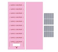 Love Coupons for Her, 20-Piece Holiday Romantic Notes, Scratch Notes Date Night Cards, for Boyfriend Girlfriend Her Husband Bride Wife Party Adventure Birthday Wedding