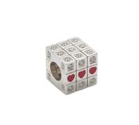 Love Cube Charm - female - Pandora - Bracelets - Gray - ONE SIZE - Accessories ONE SIZE
