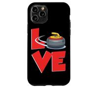 LOVE Curling Stone Sweep Team Winter Sport Case for iPhone 11 Pro