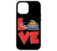 LOVE Curling Stone Sweep Team Winter Sport Case for iPhone 12 Pro Max