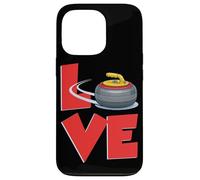 LOVE Curling Stone Sweep Team Winter Sport Case for iPhone 13 Pro