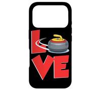 LOVE Curling Stone Sweep Team Winter Sport Case for iPhone 17 Pro