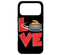 LOVE Curling Stone Sweep Team Winter Sport Case for iPhone 17 Pro Max