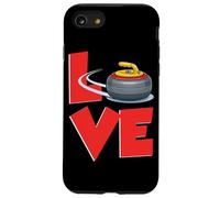 LOVE Curling Stone Sweep Team Winter Sport Case for iPhone SE (2020) / 7/8