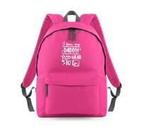 Love Daddy From Head to Toe Backpack Rucksack 18L Bag - 42 x 31 x 21cm