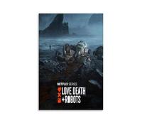 Love Death & RobotsWaterproof Posters Wall Art Posters Waterproof Home Printing Moisture-proof Easy to Install And Fade ResistantUnframe-style24x36inch(60x90cm)