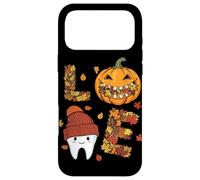 LOVE Dental Life Cute Tooth in Hat with Pumpkin and Fall Case for iPhone 17 Pro Max