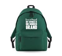 Love Divorce is 100 Grand Backpack Rucksack 18L Bag - 42 x 31 x 21cm