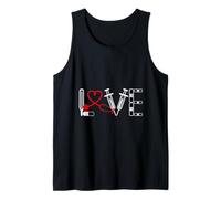 Love - Doctors, Nurses, Medics, Emergency Valentine's Gift Tank Top