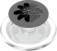 Love Does Not Dishonor Others Corinthians 13:5 PopSockets PopGrip for MagSafe