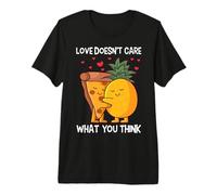 Love Doesn't Care What You Think Pineapple Hawaiian Pizza Premium T-Shirt