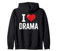 Love Drama Class Productions Plays Actors and Students Zip Hoodie