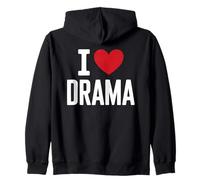 Love Drama Class Productions Plays Actors and Students Zip Hoodie