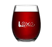 Love Dryer Mirror Scissors Stylist Funny Stemless Wine Glass Laser Engraved Whiskey Glass Shot Glass Unique Idea for Him, Her, Mom, Wife, Boss, Sister, BFF, Birthday Gifts for Coworker,11 oz