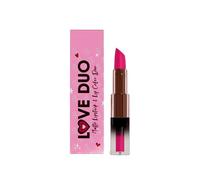 Love Duo 2-in-1 Dual Sided Lipstick - Shade 20 | Non-Transfer & Long Lasting Up to 12H | Soft Matte Finish | Hydrating Formula | Liquid + Bullet Lipstick Combo for Women | 1.5ml + 4g