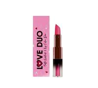 Love Duo 2-in-1 Dual Sided Lipstick - Shade 21 | Non-Transfer & Long Lasting Up to 12H | Hydrating Soft Matte Finish | Liquid + Bullet Lipstick Combo for Women | 1.5ml + 4g