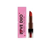 Love Duo 2-in-1 Dual Sided Lipstick - Shade 23 | Long Lasting Up to 12H | Non-Transfer & Hydrating Formula | Soft Matte Finish | Liquid + Bullet Lipstick Combo for Women | 1.5ml + 4g