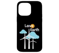 Love Earth Climate Change Renewable Energy Wind Energy Case for iPhone 14 Pro Max