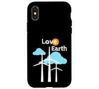 Love Earth Climate Change Renewable Energy Wind Energy Case for iPhone X/XS