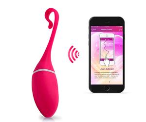 Love Egg Vibrator App Controlled G-spot For Couples Realov Irena I - Pink