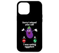 Love Eggplant | Funny Gay Pride Humor - Eggplant Lovers Case for iPhone 12 Pro Max