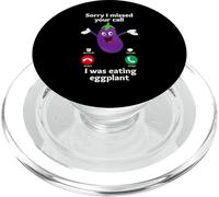Love Eggplant | Funny Gay Pride Humor - Eggplant Lovers PopSockets PopGrip for MagSafe