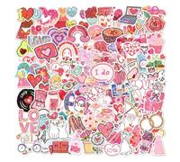 Love Element Stickers - Valentine's Day Stickers | Aesthetic Sticker, Party Supplies, Multipurpose Laptop for Wedding , Computer Scrapbooking polyv