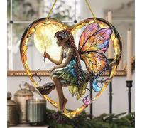 Love elf with Wings Angel Acrylic, wall hangings, Colorful car Decorations, Home Decoration
