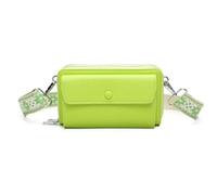 Love EMVY City Collection Crossbody Purse Bag with Diamante Charm - Green