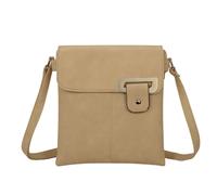 Love EMVY Cornerstone Collection Crossbody Ladies Classic Bag - Almond