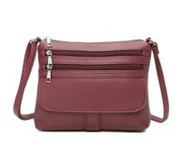 Love EMVY EMVY Classic Collection Crossbody Bag - Burgundy