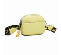 Love EMVY EMVY Escape Collection Crossbody Bag Leopard Strap - Avocado Green