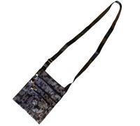 Love EMVY Ladies Floral & Leaf Walking Crossbody Bag - Great for Dog Walking (Blue Floral)