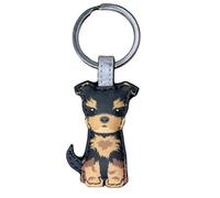 Love EMVY Leather Dog Keyring - Boxer, Dalmation, Terrier, Labrador - Terrier