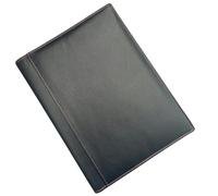 Love EMVY Leather Refillable Notebook Cover - A5 Lined Notebook - Navy