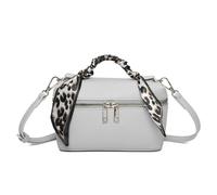 Love EMVY Leopard Metro Makeup /Crossbody Bag - Ash Grey