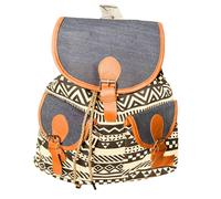 Love EMVY Womens Boho Canvas Backpack Floral Deer Elephant Paris Aztec Bicycle P