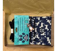 Love EMVY Women's Letterbox Gift Set - Dog Walkers Bag & Boxer Dog Keyring Love EMVY Multicolor One Size