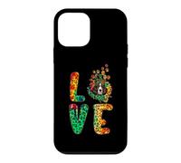 Love English Springer Spaniel Dog Sunflower Tie Dye Leopard Case for iPhone 12 mini